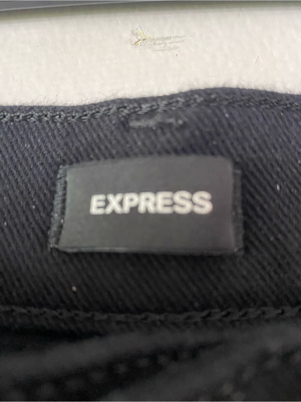 Express Black Straight Ankle Jeans - Picture 2 of 5